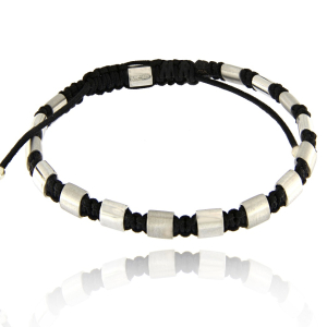 Silver Bracelet BRC-SQUARE BW