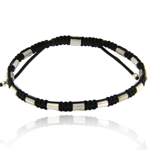 Silver Bracelet BRC-ROUND BW