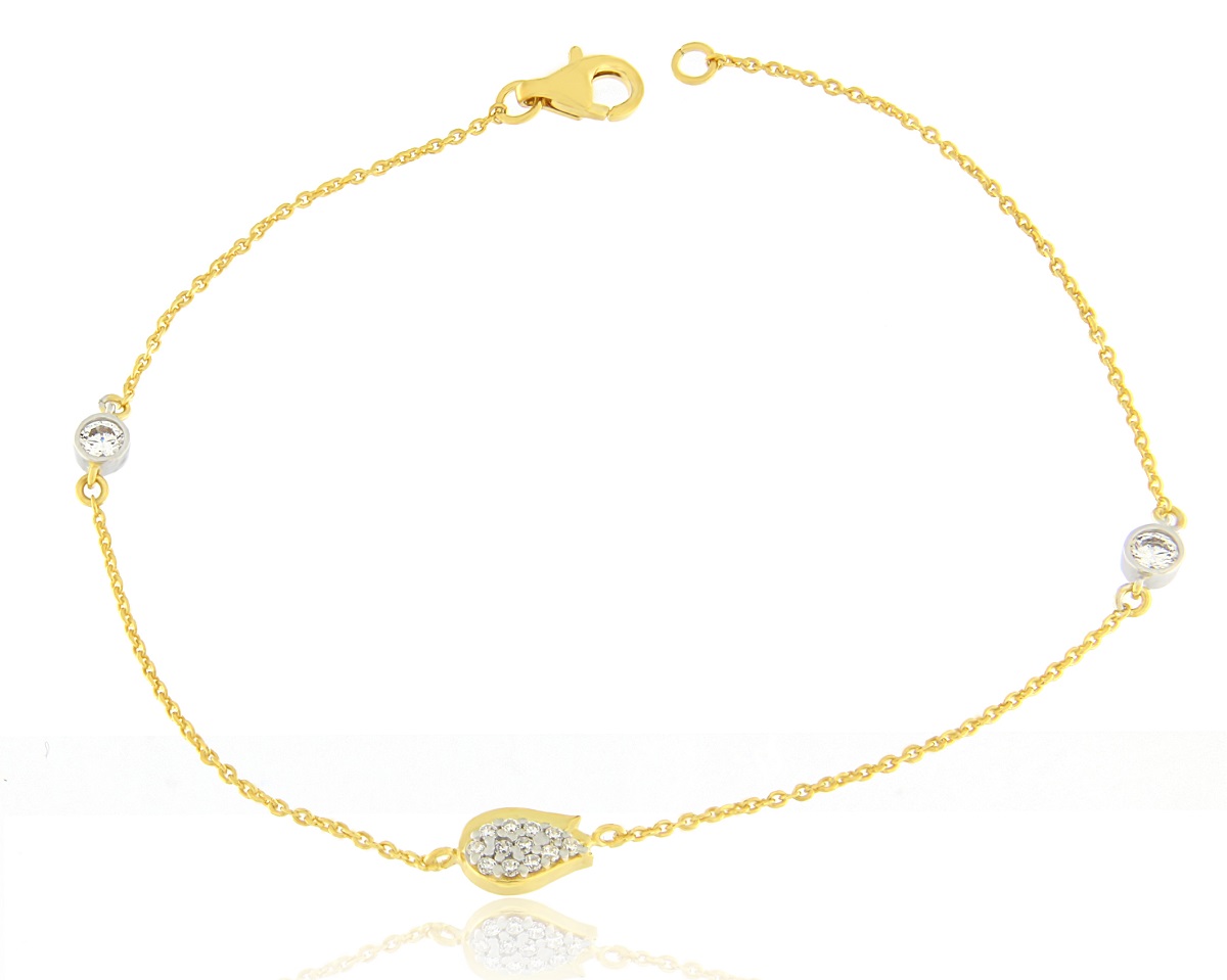 Bracelet 14Κ ΒRC-000550ΑGW