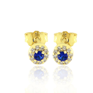 Earrings 14K ΕΑR-RΙ-500SΜGWΒL