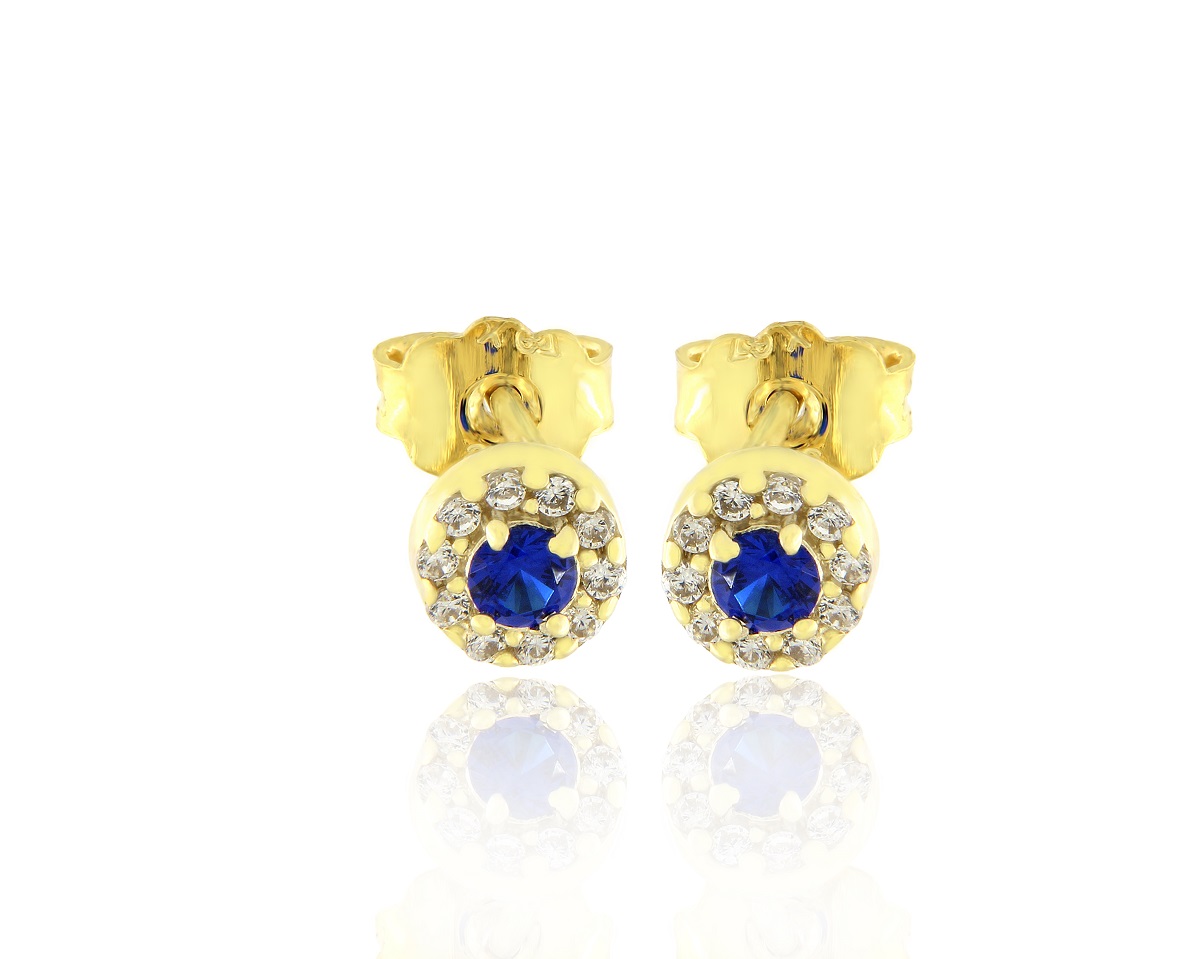 Earrings 14K ΕΑR-RΙ-500SΜGWΒL