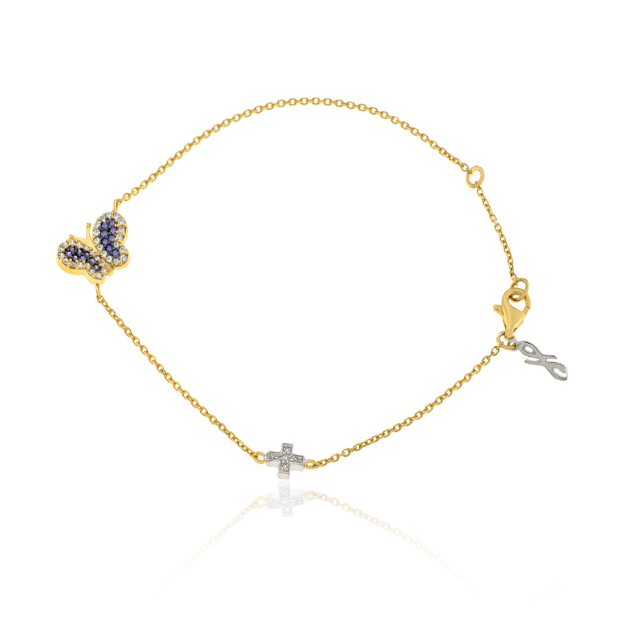 BRC-R-000661GW Bracelet 14Κ BRC-R-000661