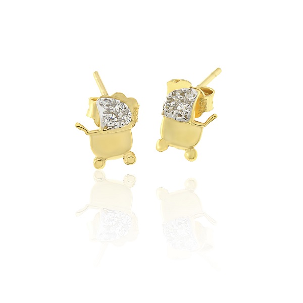 Earrings 14Κ EAR-K-000021G