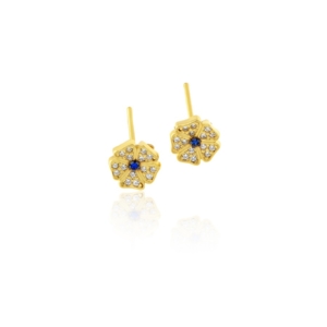 Earrings 14Κ, EAR-R-000650
