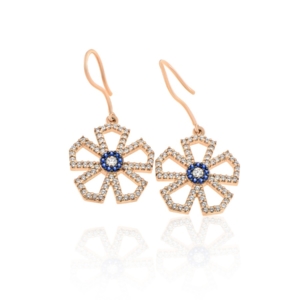 Earrings 14K, EAR-R-000647PWBl