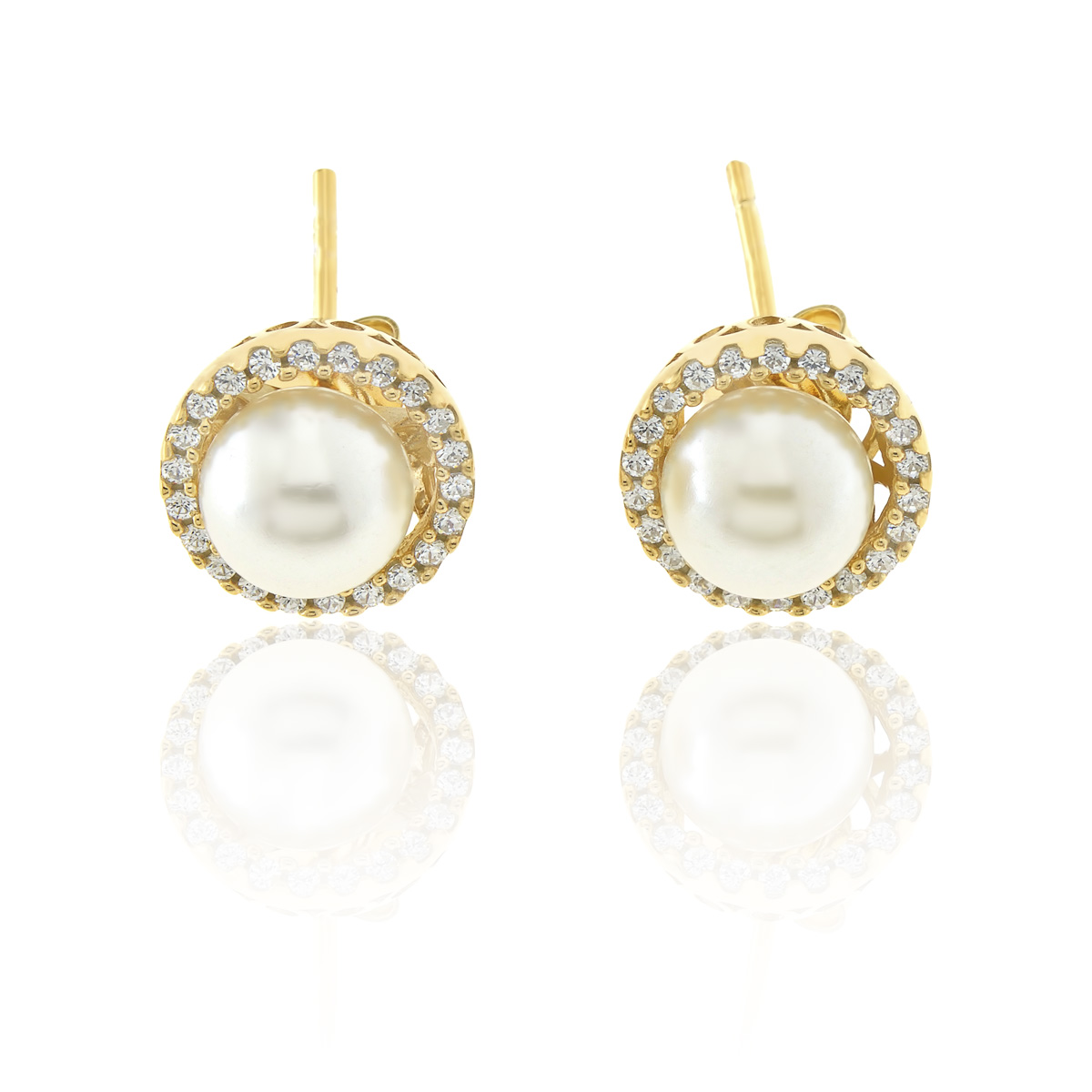 Σκουλαρίκια 14Κ EAR-R-000426GW