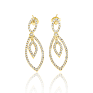 Earrings 14K SES-000272GW