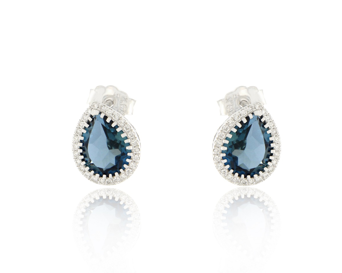 Ημιπολύτιμοι λίθοι: London blue topaz