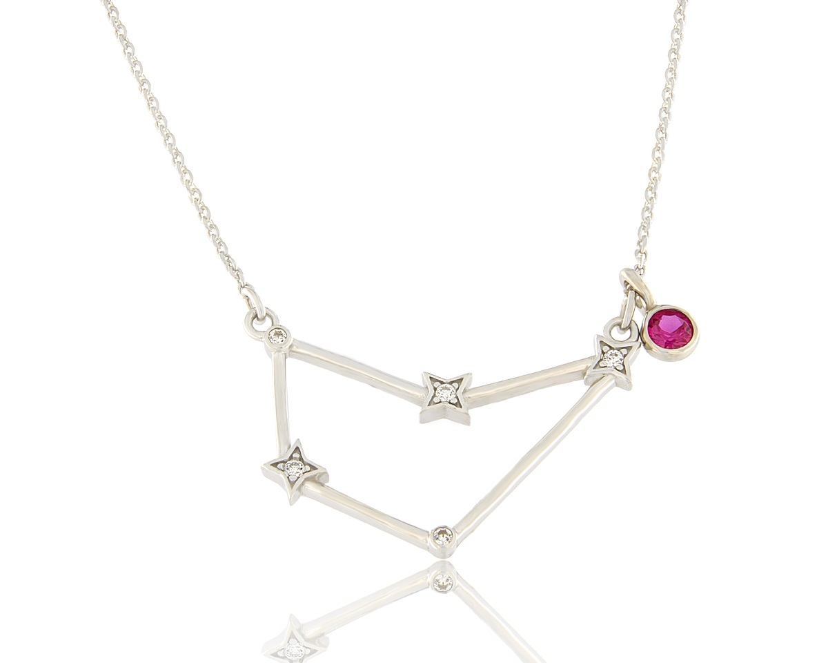 Pendant 14K CONSTELLATION CAPRICORN