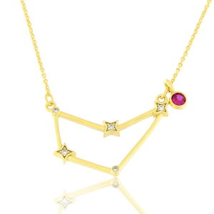 Pendant 14K CONSTELLATION CAPRICORN
