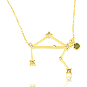 Pendant 14K CONSTELLATION LIBRA