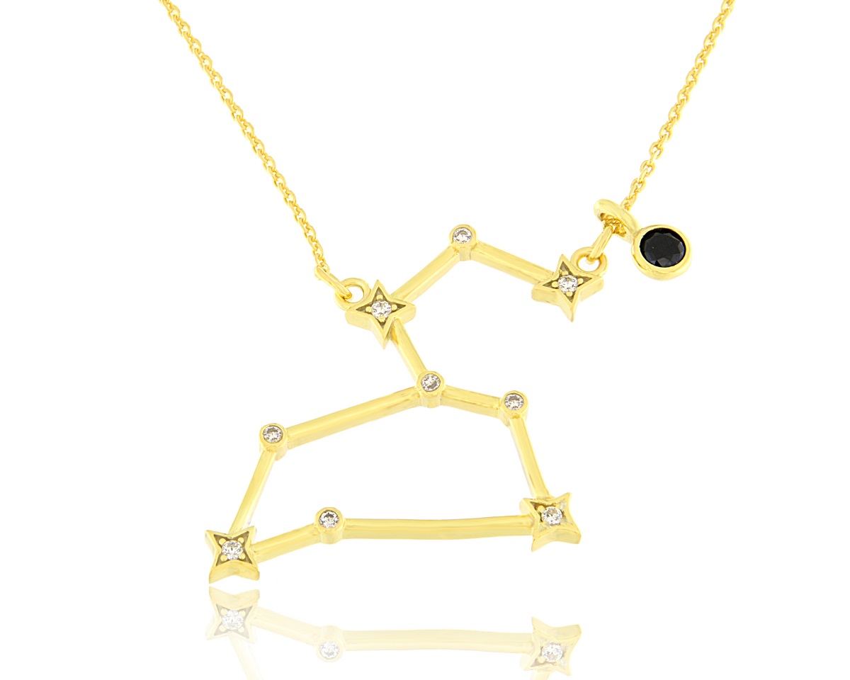 Pendant 14K CONSTELLATION LEO