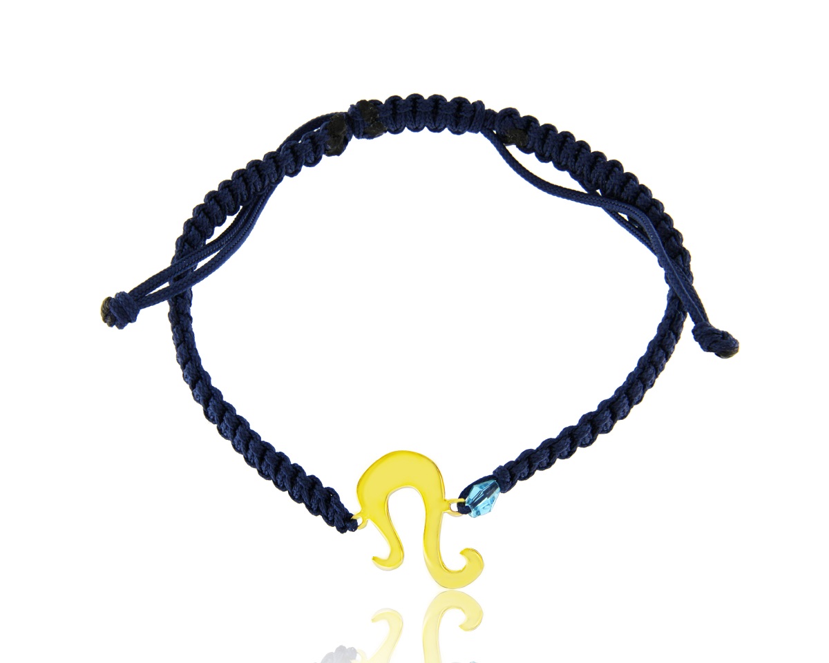 Zodiac Leo 14K bracelet