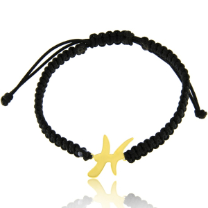 Zodiac Pisces 14K bracelet