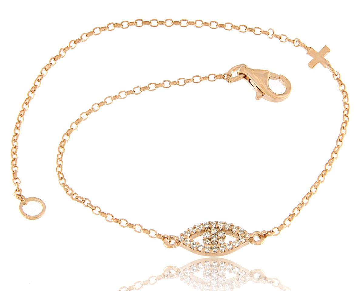 Bracelet in 14K ΒRC-ΡΝD-000504Α