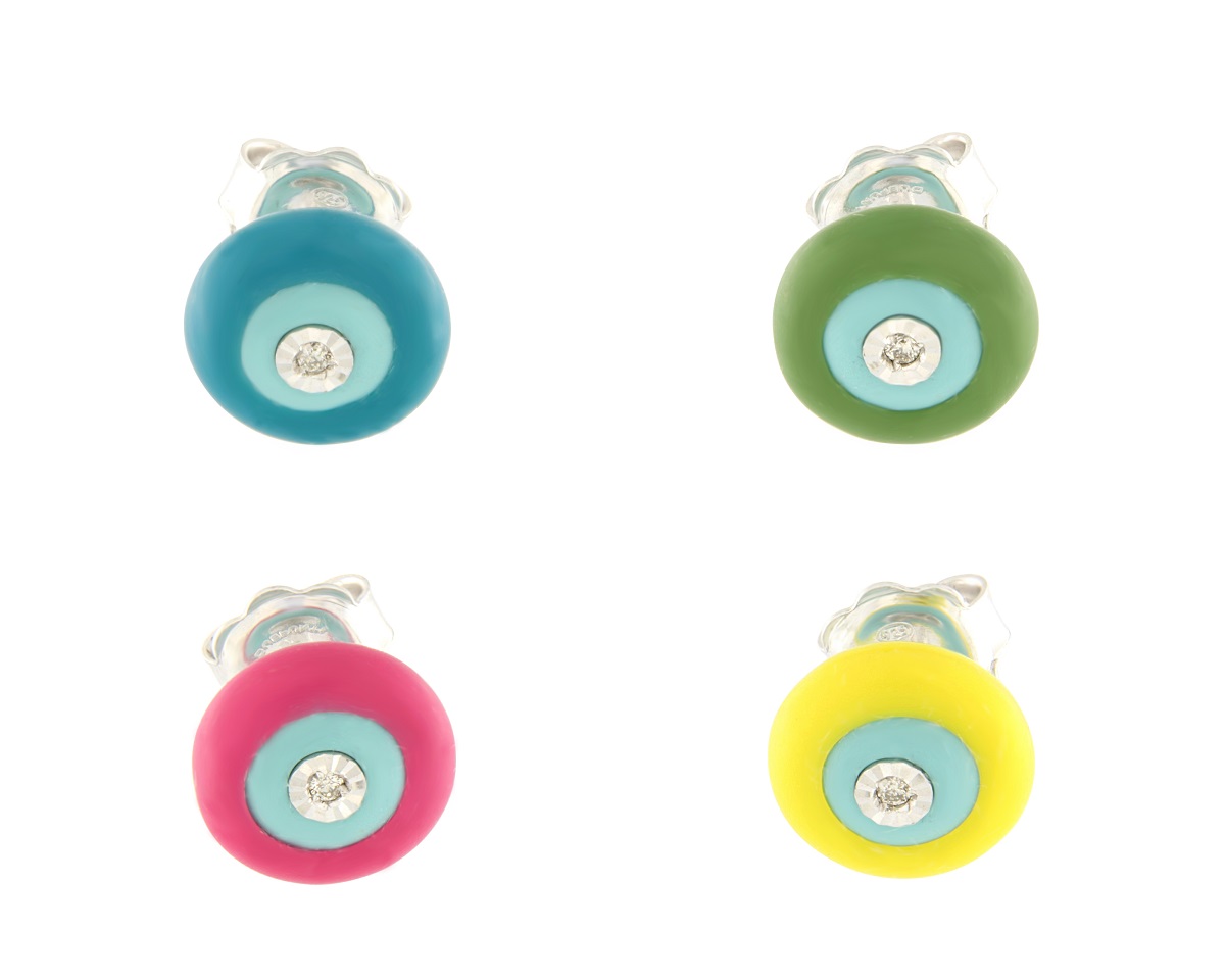 Earrings EAR DUΕ ΡUΝΤΙ ΑΡΡLΕ GRΕΕΝ