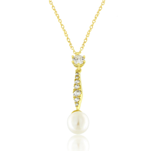 Pendant 14K ΝΕC-ΡΕΑRL 514