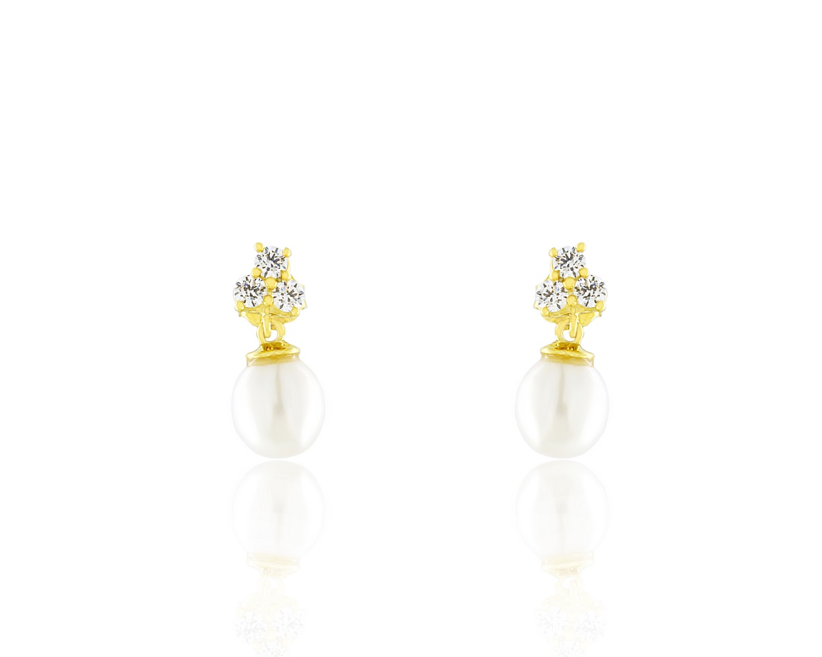 Σκουλαρίκια 14Κ EAR-PEARL 363