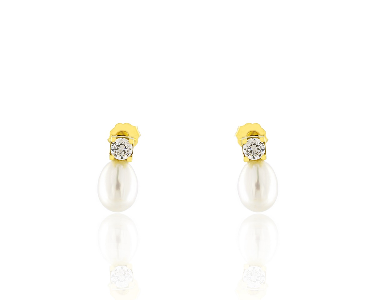 Earrings 14Κ EAR-PEARL 370
