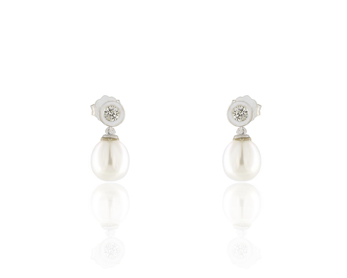Earrings 14Κ EAR-PEARL 575