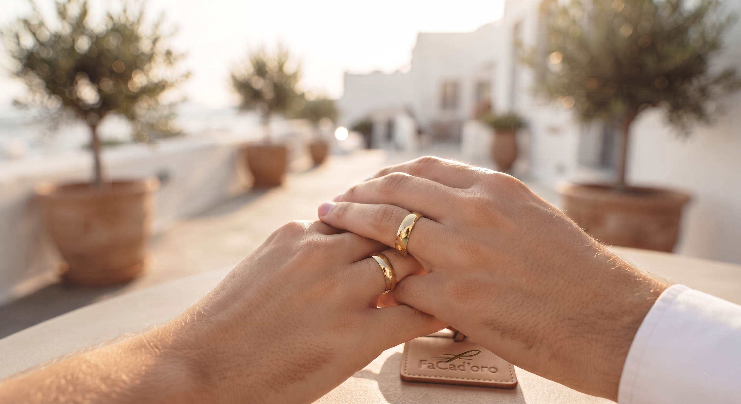 Final ring selection FaCad'oro wedding band size calculation and final ring selection FaCad'oro